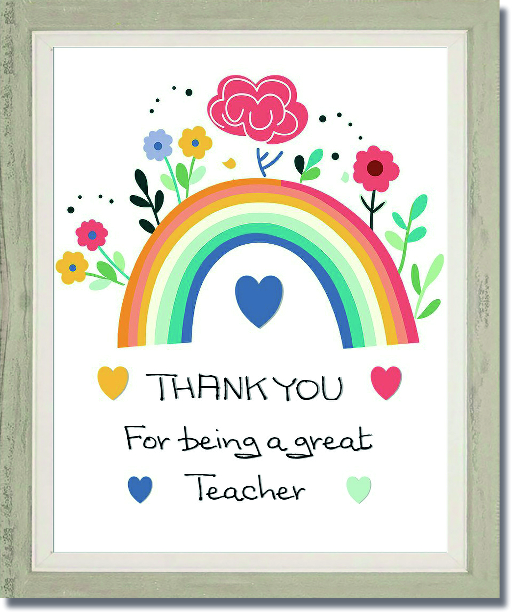 GREAT TEACHER
Various Sizes
From £5.00