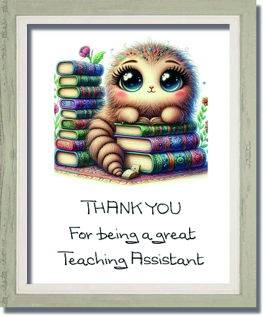 TEACHING ASSISTANT
Various Sizes
From £5.00