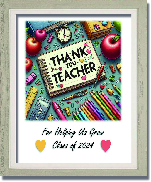 CLASS OF 24
Various Sizes
From £5.00