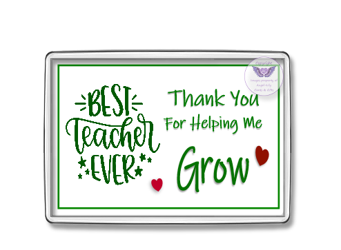 Best Teacher
Oblong Fridge Magnet
£2.50