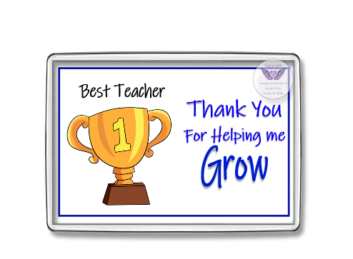 Best Teacher
Oblong Fridge Magnet
£2.50