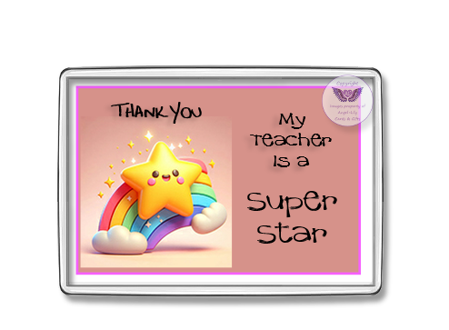 Super Star
Oblong Fridge Magnet
£2.50