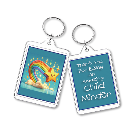 Amazing Child Minder
Double Sided
Oblong Keyring
£1.50