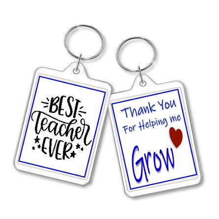 Best Teacher Eve
Double Sided
Oblong Keyring
£1.50