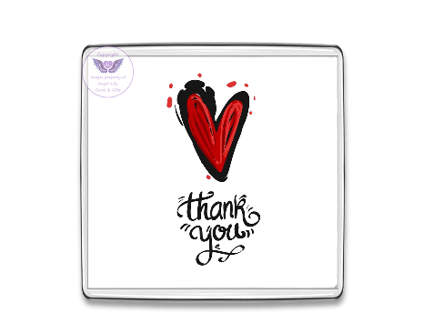 Thank You
Square Fridge Magnet
£2.00