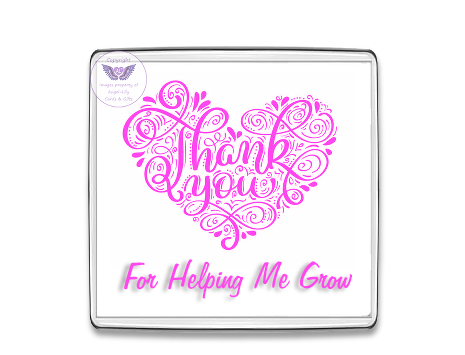 Thank You
Square Fridge Magnet
£2.00