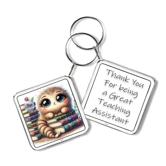Great Teaching Assistant
Square Keyring
Double Sided
£1.50